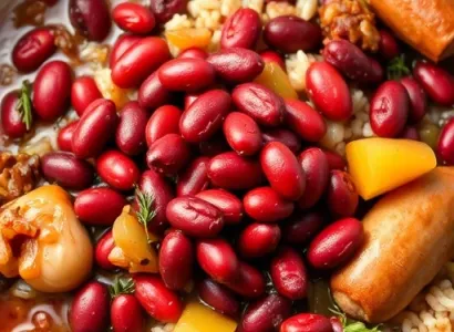 Haricots rouges aux épices