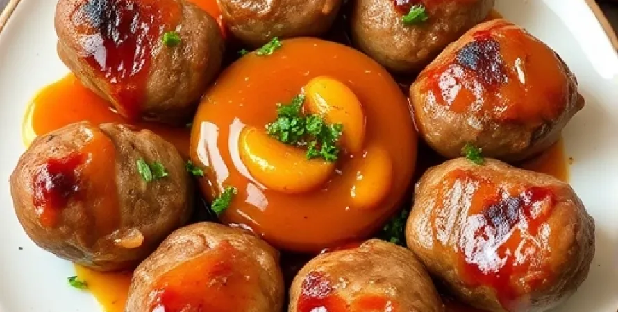 Boulettes de viande à l'apricot