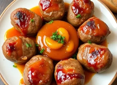 Boulettes de viande à l'apricot