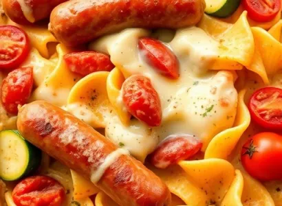 Casserole de saucisses italiennes