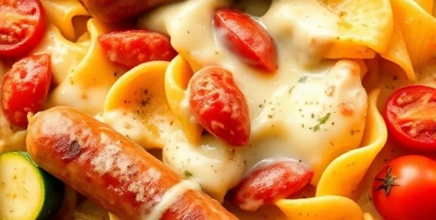 Casserole de saucisses italiennes