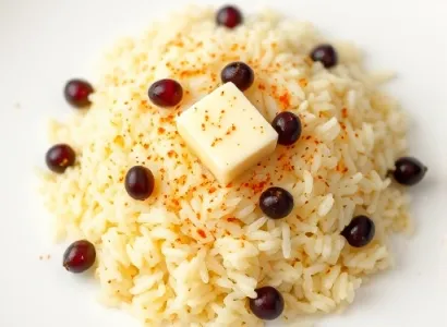 Riz persan aux baies de Zereshk