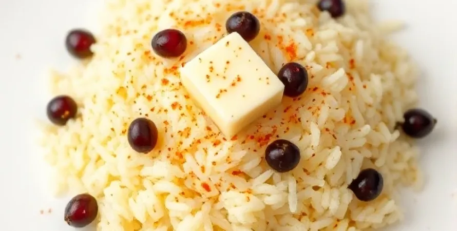 Riz persan aux baies de Zereshk