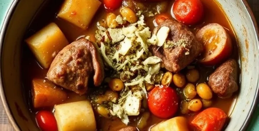 Cassoulet de cerf