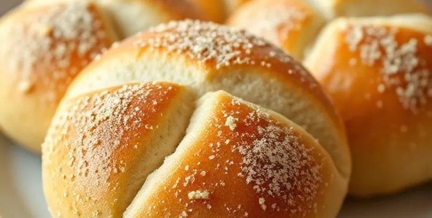 Buns à la levure Soudough style Schlotzsky