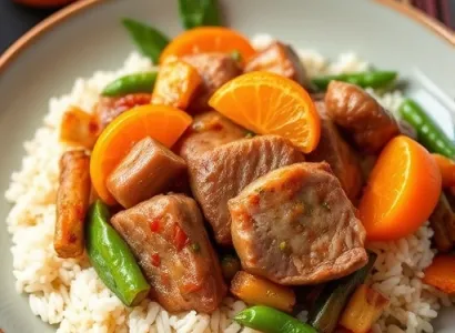 Porc au mandarin