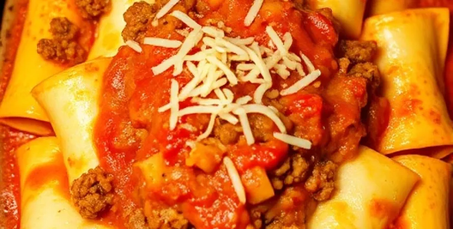 Casserole de pâtes Mostaccioli