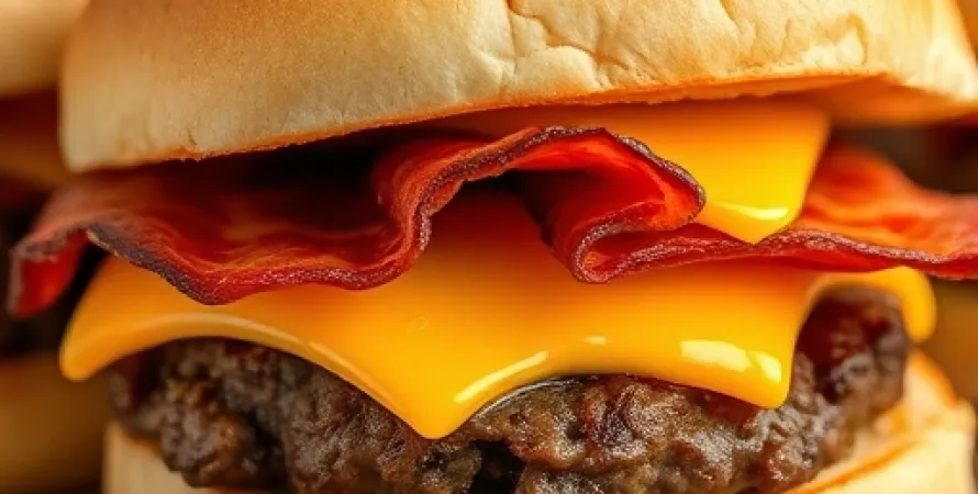 Sandwichs au boeuf et au fromage