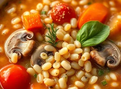 Soupe d'Orge et Légumes