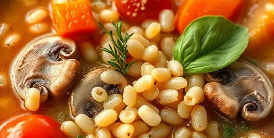 Soupe d'Orge et Légumes