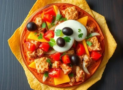 Tartine de thon mexicaine