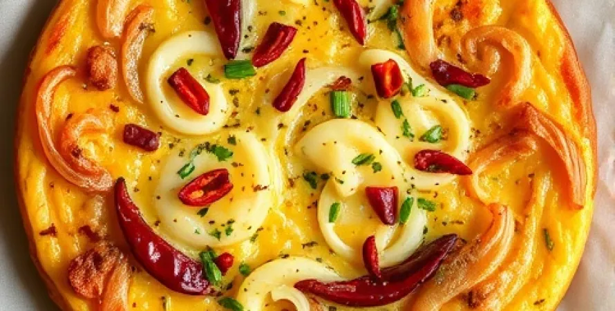 Frittata aux oignons