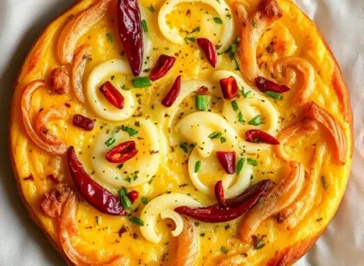 Frittata aux oignons