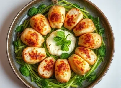 Poulet rouléaux poblano