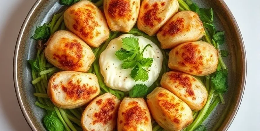 Poulet rouléaux poblano