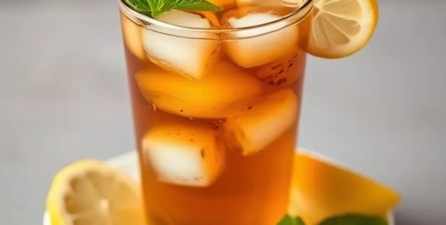 Thé glacé sucré