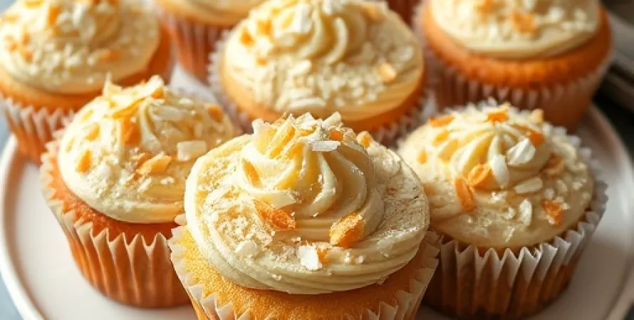 Cupcakes à la noix de coco