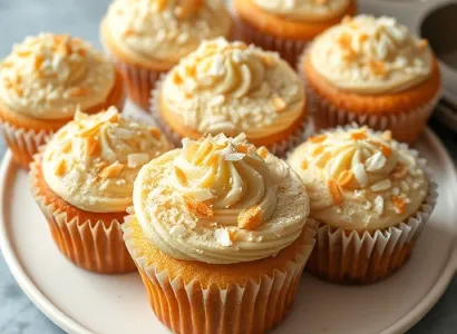 Cupcakes à la noix de coco