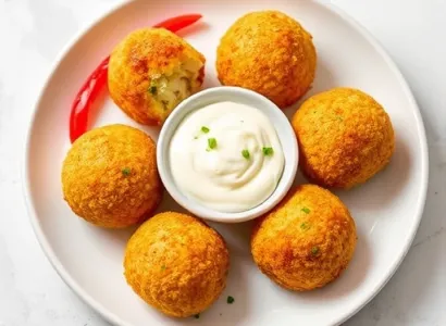Croquettes de crabe panko
