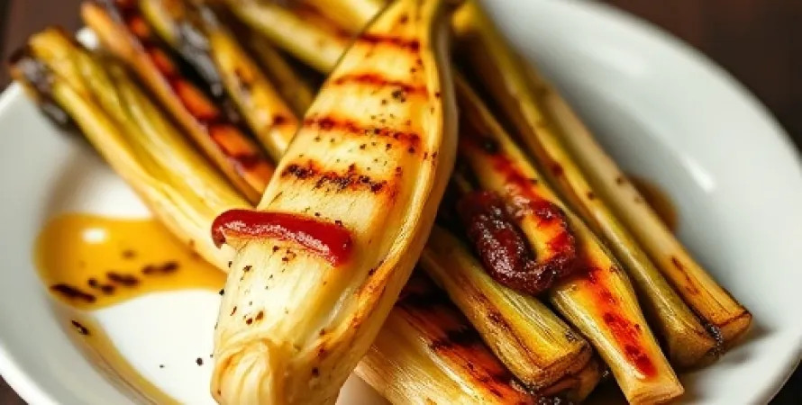 Fenouil grillé au BBQ