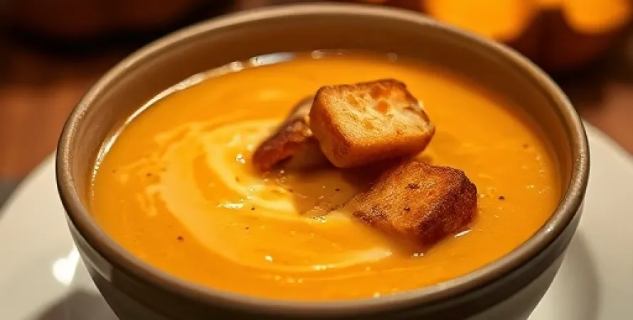 Soupe de pommes et de panais
