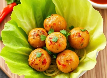 Boulettes de poulet vietnamiennes