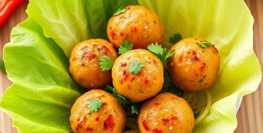 Boulettes de poulet vietnamiennes