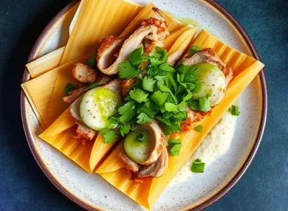 Tamales de Poulet