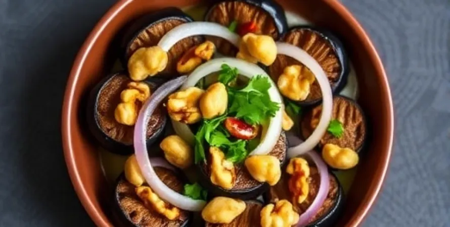 Aubergine caviar