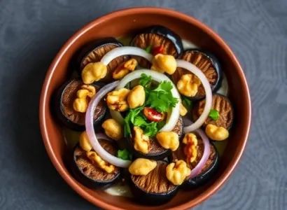 Aubergine caviar