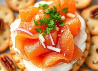 Tartine de saumon