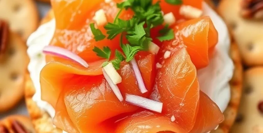 Tartine de saumon