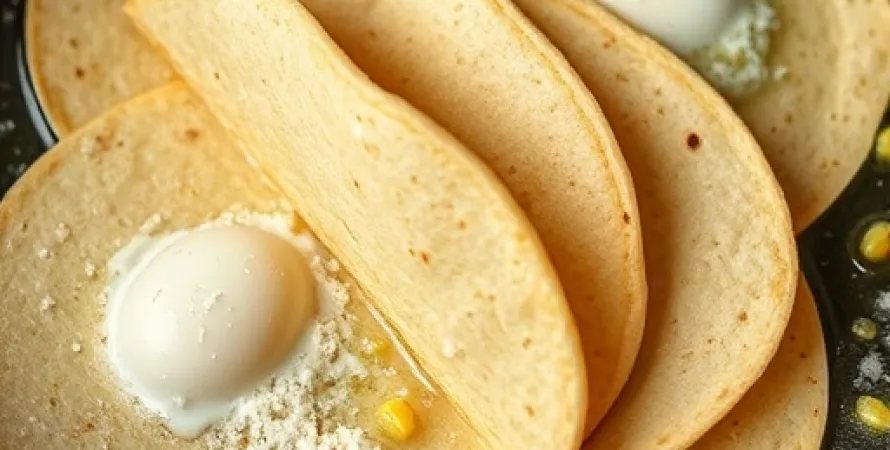 Galettes de tacos faites maison