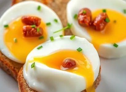 Œufs anglais à l'anchois