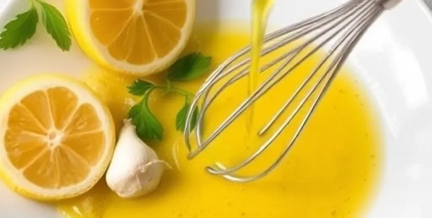 Vinaigrette de salade au gingembre