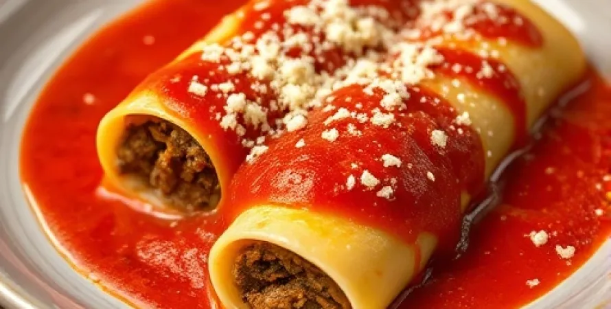 Manicotti aux épices