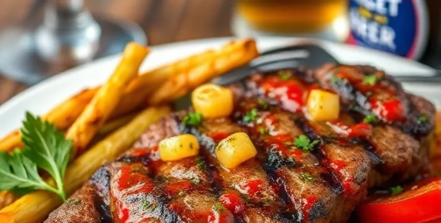 Steak carbonnade