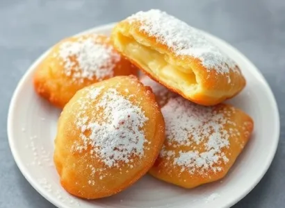 Beignets de ricotta à la vanille