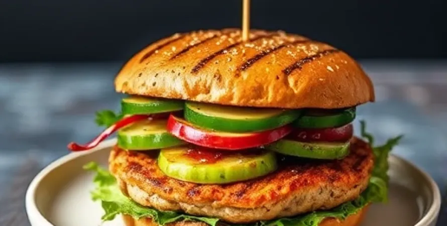 Burger de dinde aux épices
