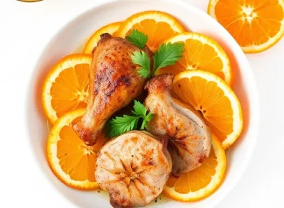 Porc à l'orange