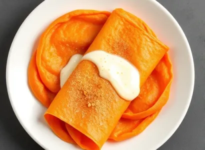 Crêpes aux carottes
