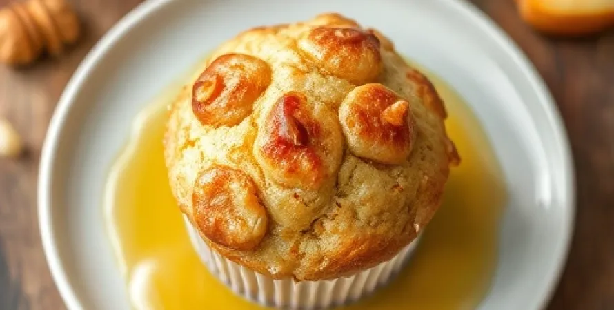 Muffins aux myrtilles faible teneur en graisse