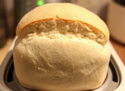 Pain blanc à la machine