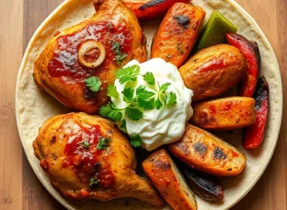 Poulet piquant au poivron