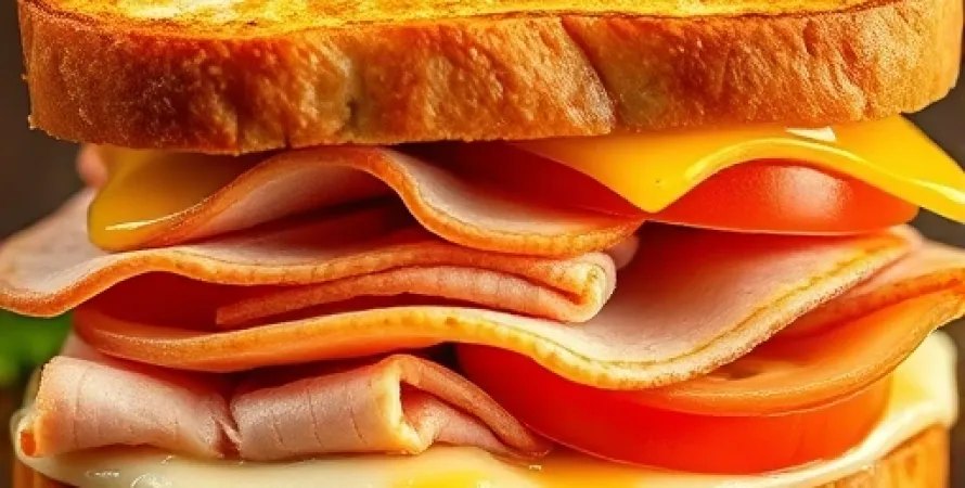 Sandwichs de dindon chaud