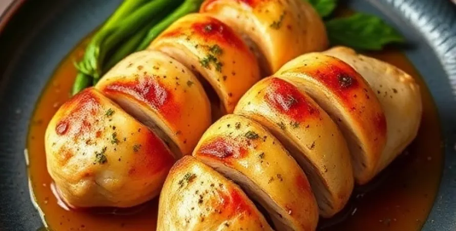Poulet aux quenelles