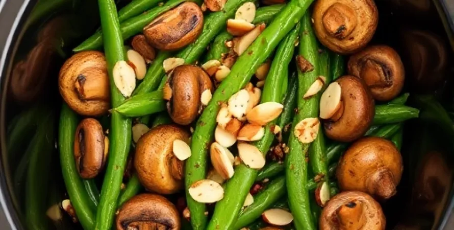 Haricots verts au slow cooker