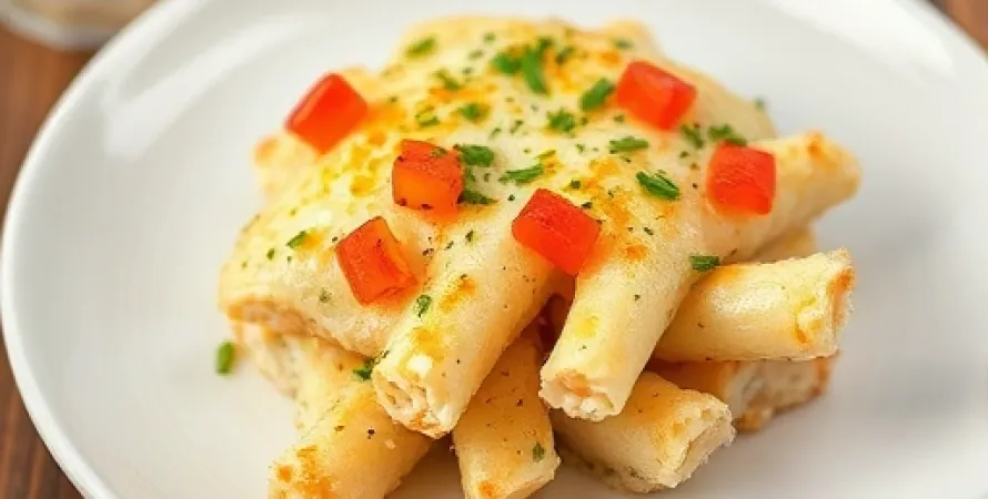 Casserole de crabe au fromage bleu