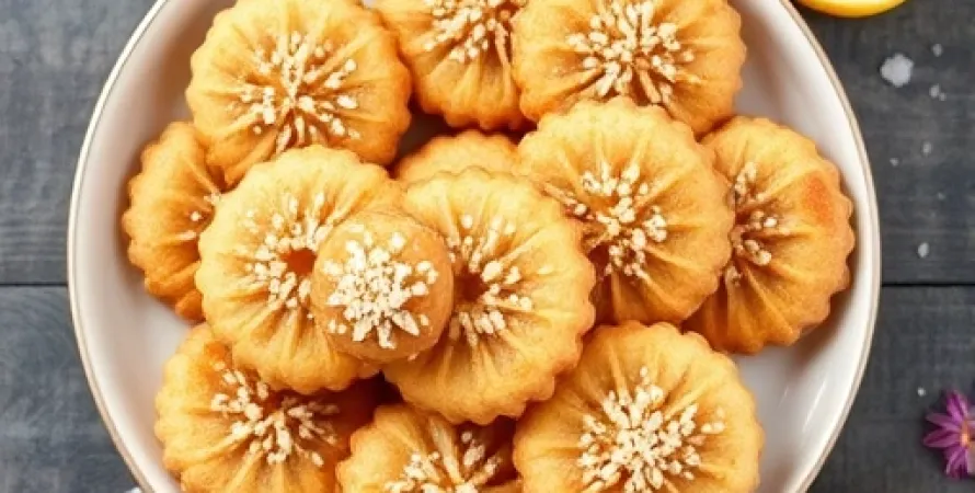 Helouwa ta aba aux citrons ou au sésame