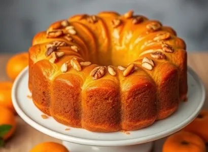 Pain au mandarin